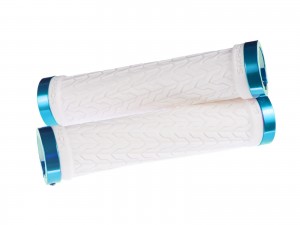 SIXPACK - Grips S-Trix white / light-blue