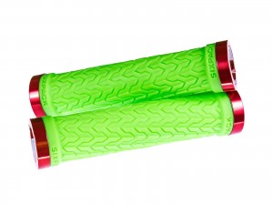 SIXPACK - Grips S-Trix green / red