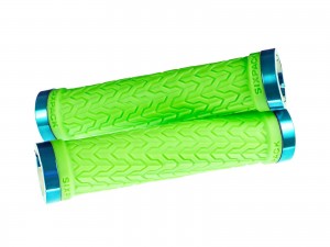 SIXPACK - Grips S-Trix green / light-blue