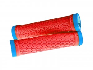 SIXPACK - Grips S-Trix red / azur-blue