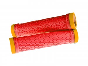 SIXPACK - Grips S-Trix red / neon-orange