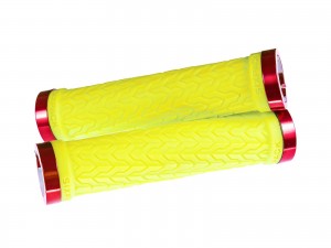 SIXPACK - Grips S-Trix neon-yellow / red
