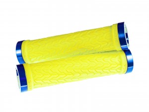 SIXPACK - Grips S-Trix neon-yellow / blue