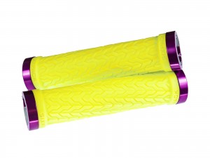 SIXPACK - Grips S-Trix neon-yellow / purple