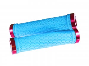 SIXPACK - Grips S-Trix azur-blue / red