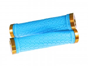 SIXPACK - Grips S-Trix azur-blue / nugget-gold