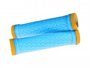 SIXPACK - Grips S-Trix azur-blue / neon-orange