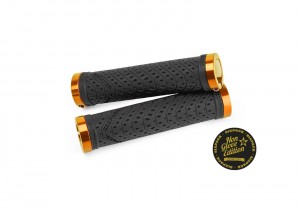 SIXPACK - Grips K-Trix *non glove edition* black / nugget-gold cla