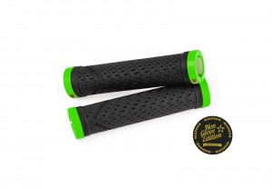 SIXPACK - Grips K-Trix *non glove edition* black / liquid-green cl