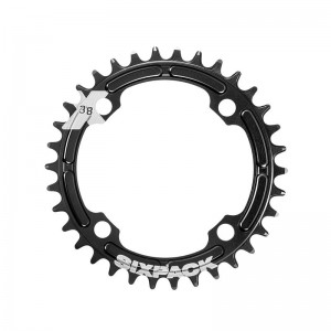 SIXPACK - Chainring Chainsaw 38T black