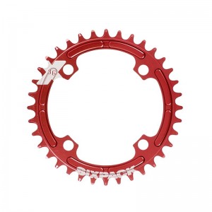 SIXPACK - Chainring Chainsaw 36T red
