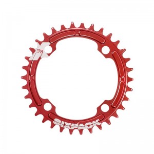 SIXPACK - Chainring Chainsaw 38T red