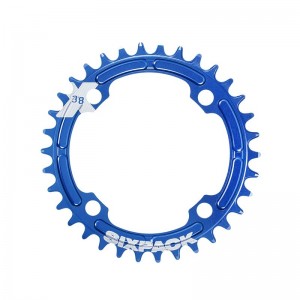 SIXPACK - Chainring Chainsaw 38T blue