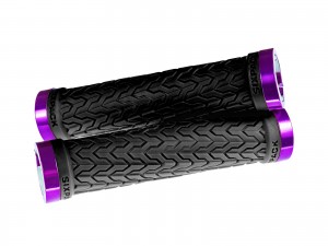 SIXPACK - Grips S-Trix lock-on black *Non Glove Edition* / purple