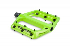 SIXPACK - pedals Millenium -AL liquid-green