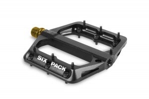 SIXPACK - pedals Millenium -AL-TI-axel black