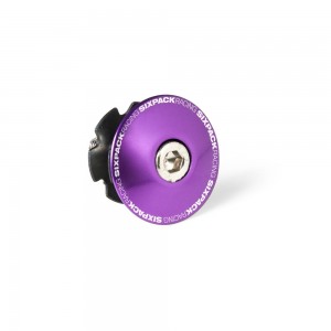 SIXPACK - Aheadcap standard 1-1/8" mit Kralle purple