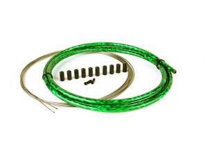 SIXPACK - Shifting Cables set YAKUZA green Laser